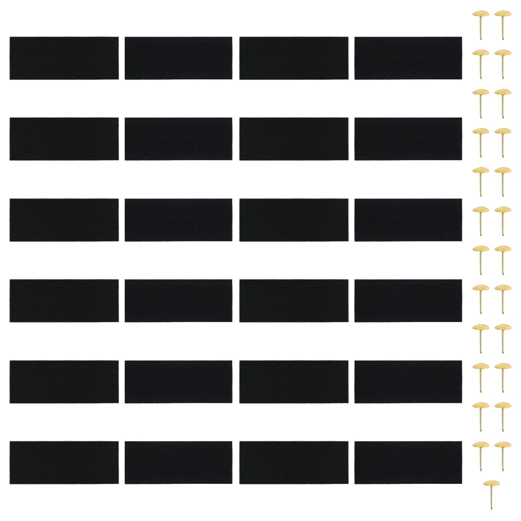 Cortinas de porta anti-insetos magnéticas 2 pcs 220x110cm preto