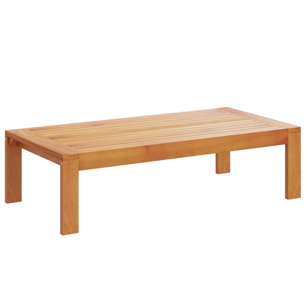 5 Pcs conjunto de sofás de jardim com almofadões acácia maciça
