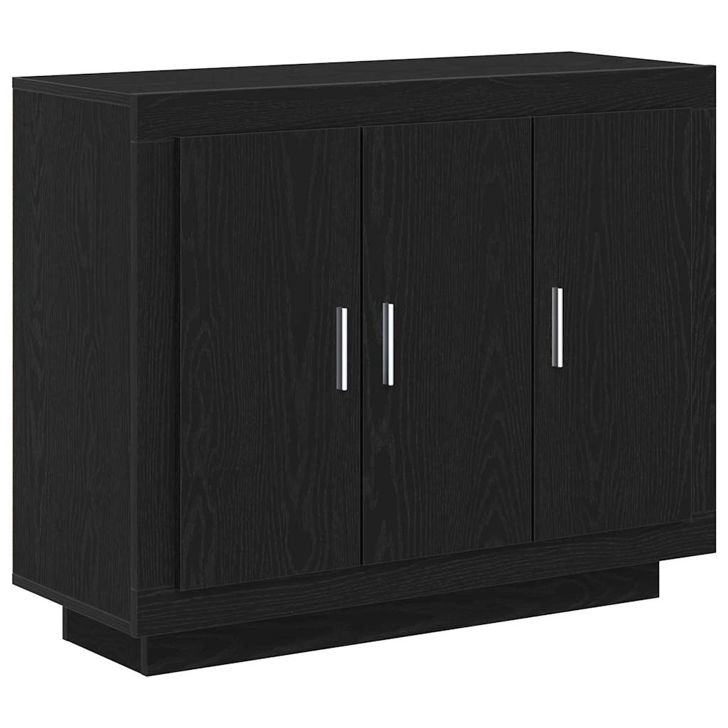 Buffet carvalho preto 92 x 35 x 75 cm derivados de madeira