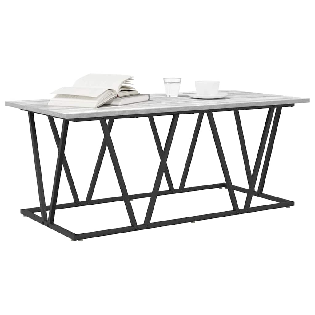 Mesa de centro cinzeto 100 x 50 x 40 cm