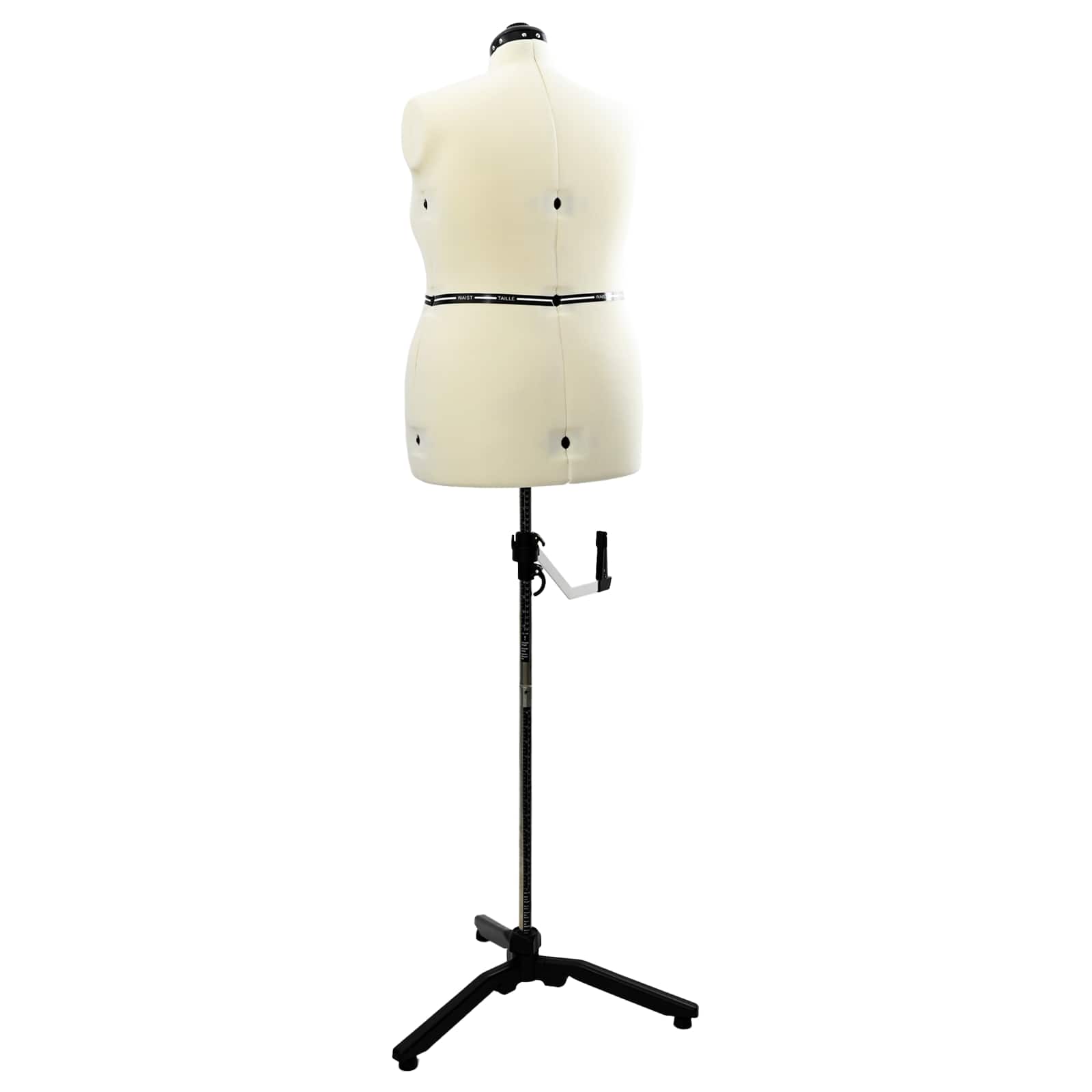 Forma de vestido ajustável feminina creme l veludo