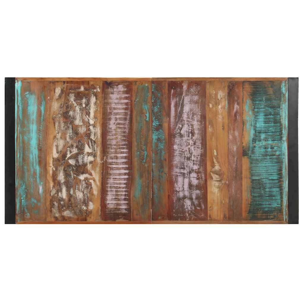 Mesa de centro 140x70x40 cm madeira recuperada maciça