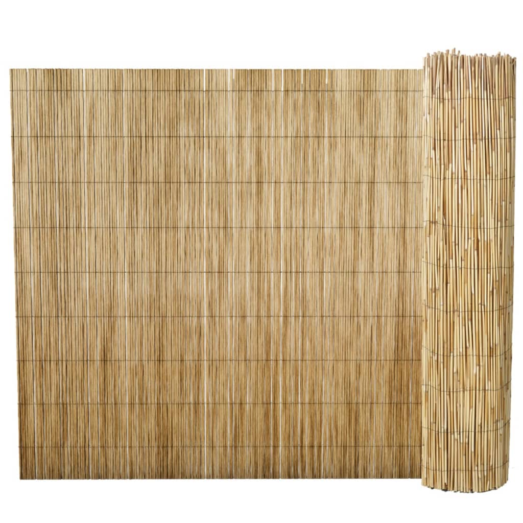 Cerca de caniço para jardim 500x100 cm