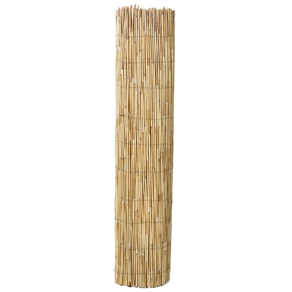 Cerca de caniço para jardim 500x100 cm