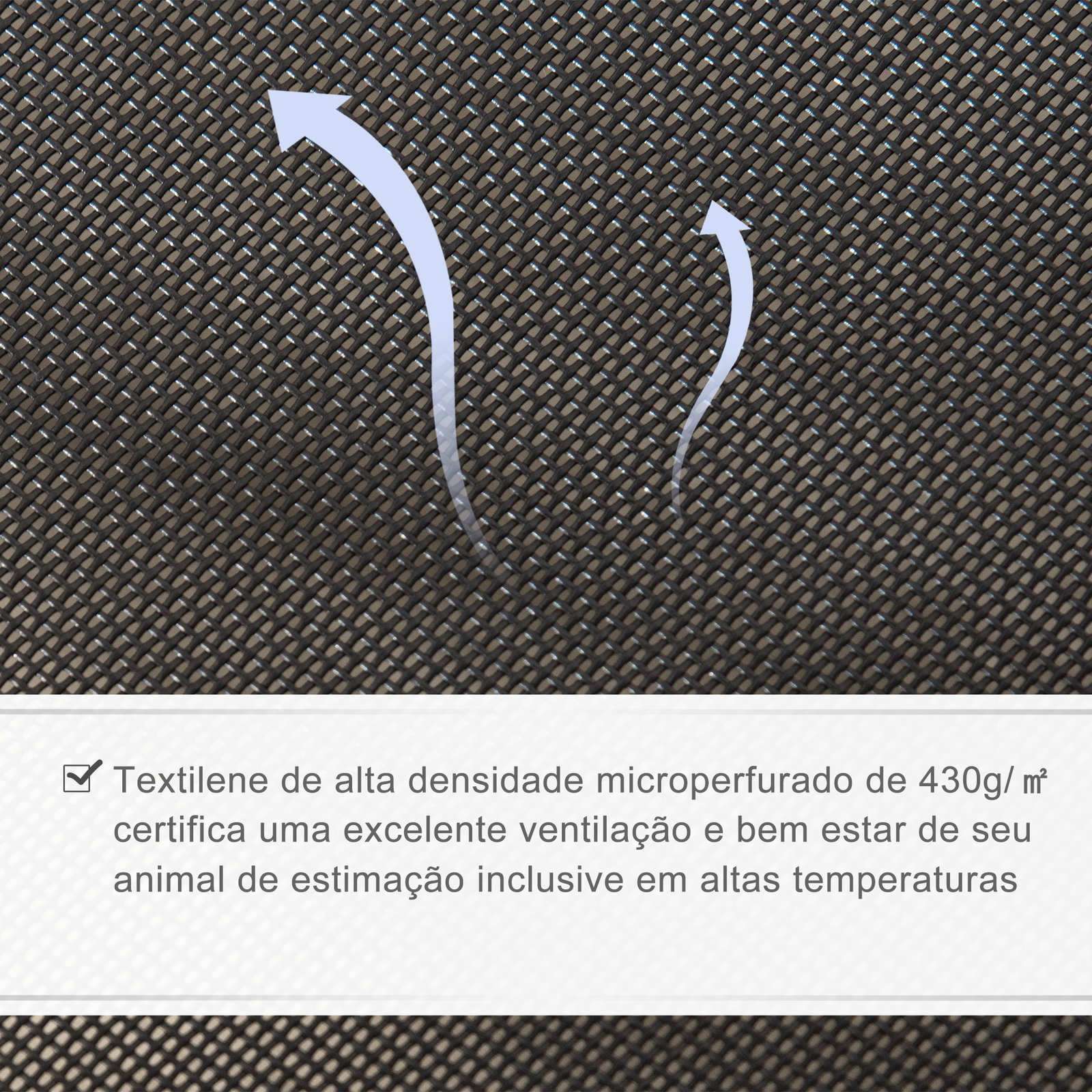Cama para Animais de Estimação Cama Elevada para Cães Gatos com Tecido Transpirável para Dormir Relaxar Exterior Jardim Terraço