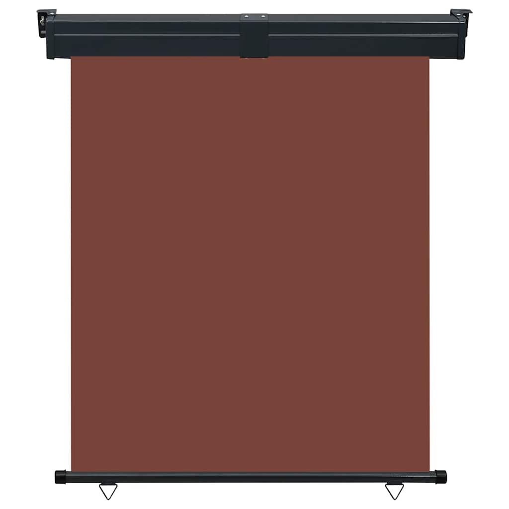 Toldo lateral para varanda 145x250 cm castanho