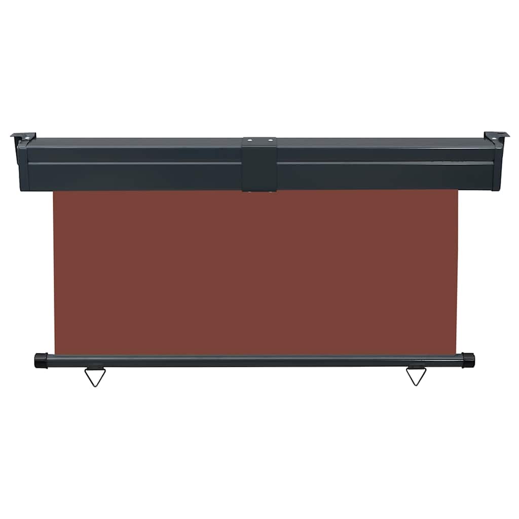 Toldo lateral para varanda 145x250 cm castanho