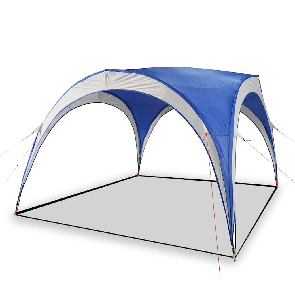 Tenda de festas impermeável azul