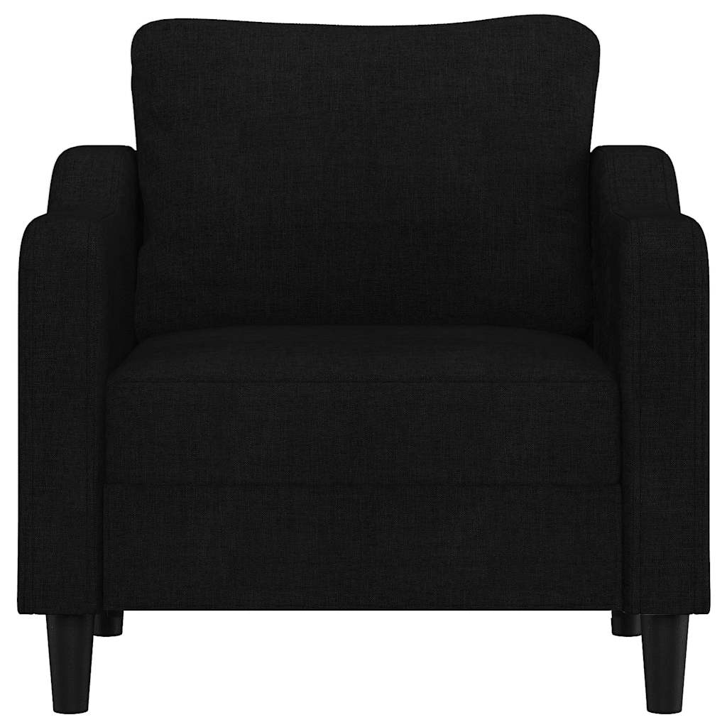 Poltrona 60 cm tecido preto