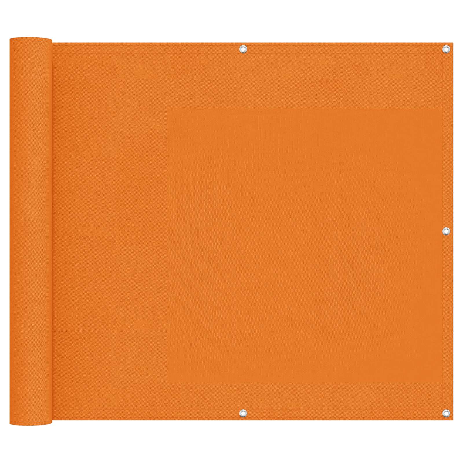 Tela de varanda laranja 100 x 200 cm tecido oxford