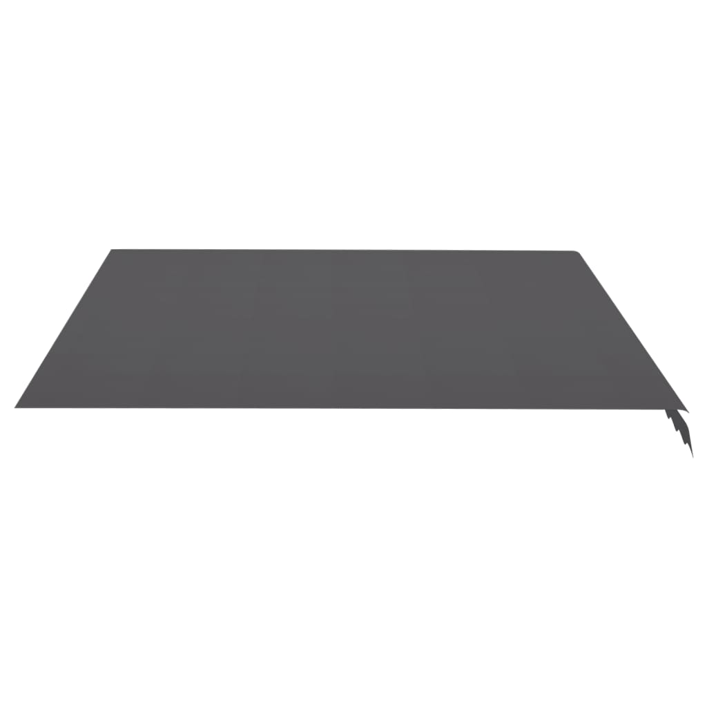 Tecido de substituição para toldo antracite 400x350 cm poliéster