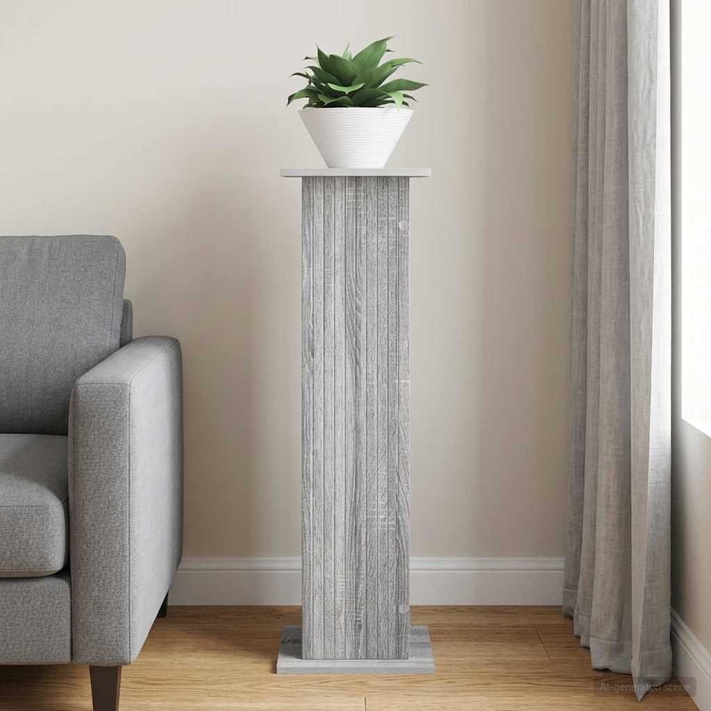 Suporte para plantas sonoma cinzento 30,5 x 30 x 100,5 cm