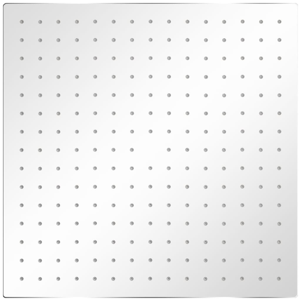 Cabeça de chuveiro 2 pcs aço inoxidável 40x40 cm