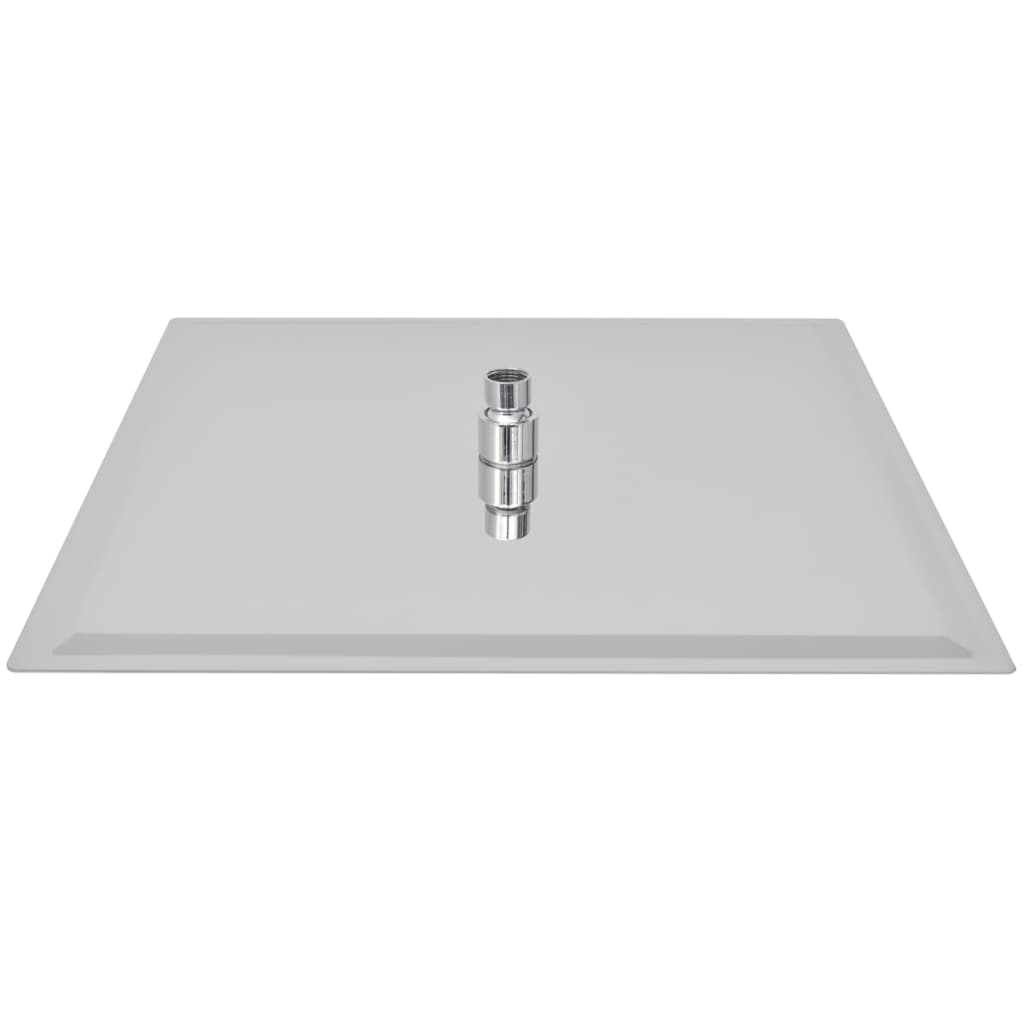 Cabeça de chuveiro 2 pcs aço inoxidável 40x40 cm