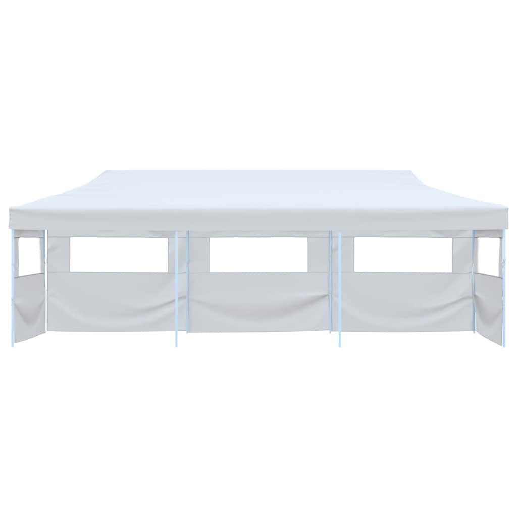 Tenda para festas pop-up dobrável c/ 5 paredes 3x9 m branco