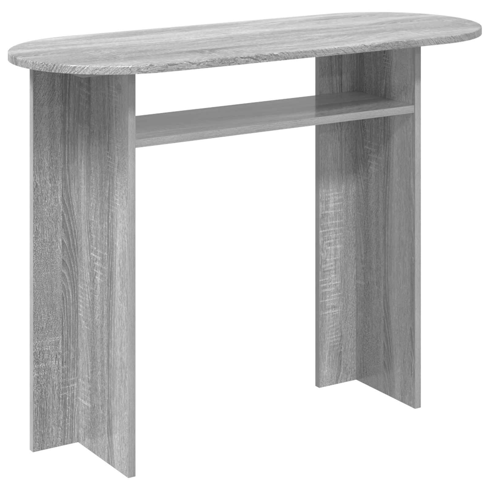 Aparador com armazenamento sonoma cinzento 100 x 39,5 x 75 cm
