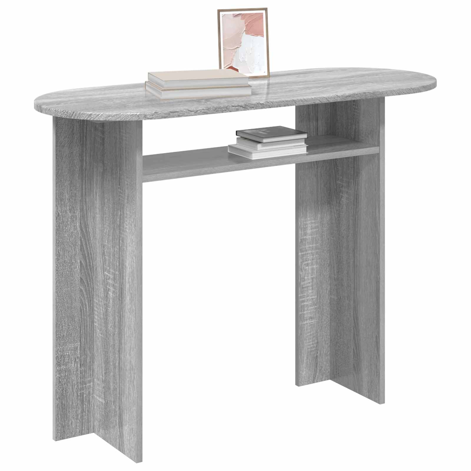 Aparador com armazenamento sonoma cinzento 100 x 39,5 x 75 cm
