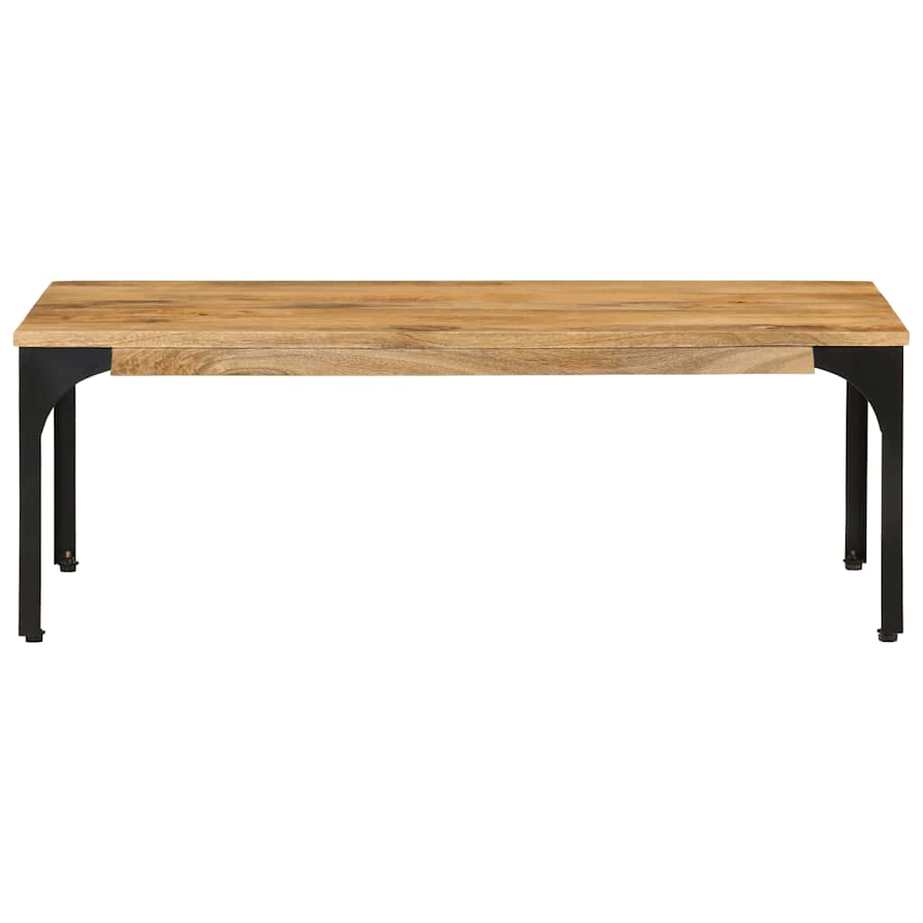 Mesa de centro 100x55x35 cm madeira de mangueira maciça