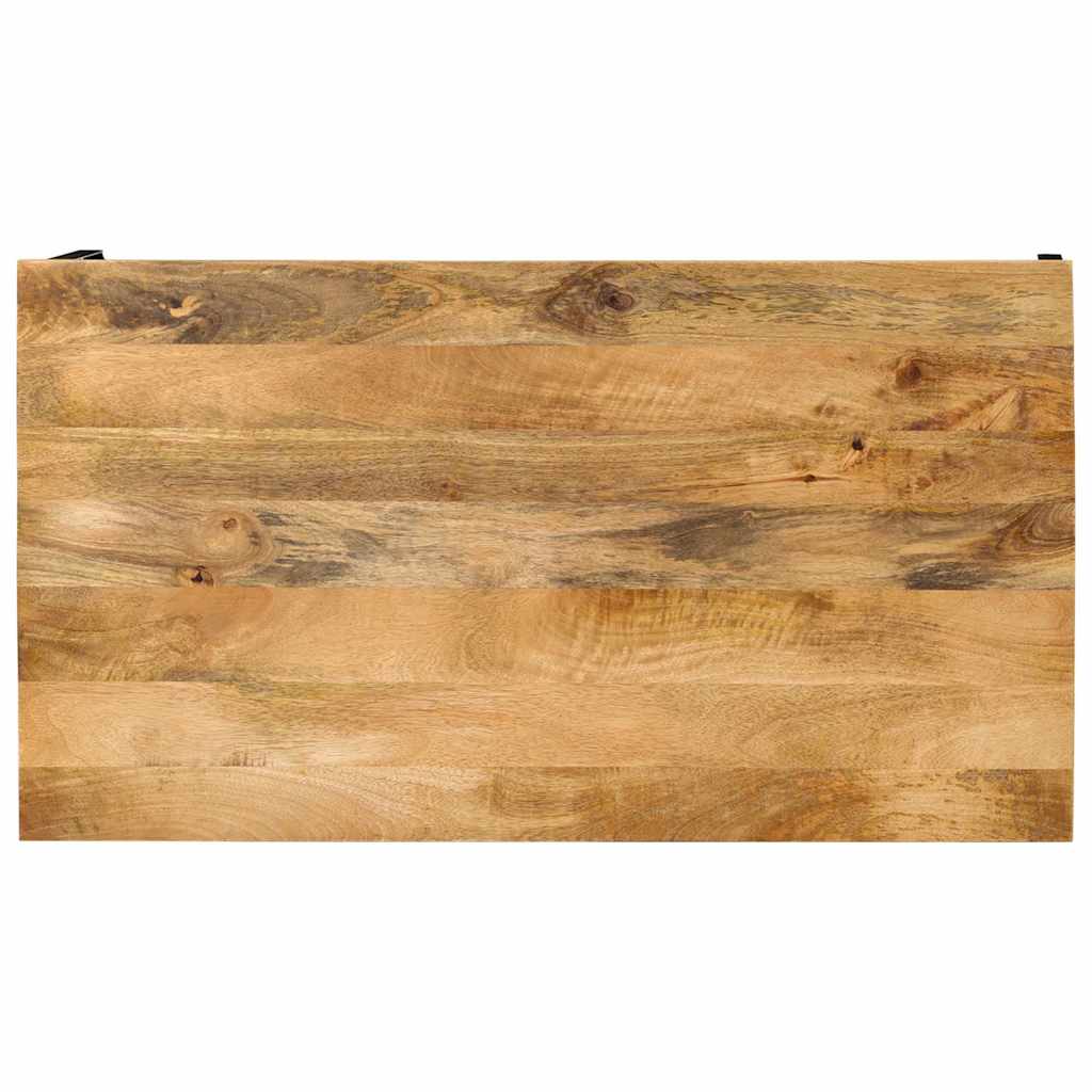 Mesa de centro 100x55x35 cm madeira de mangueira maciça