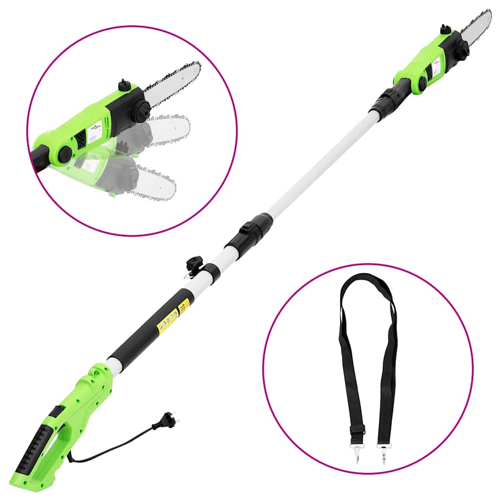 Motosserra telescópica elétrica 25 cm 710 w