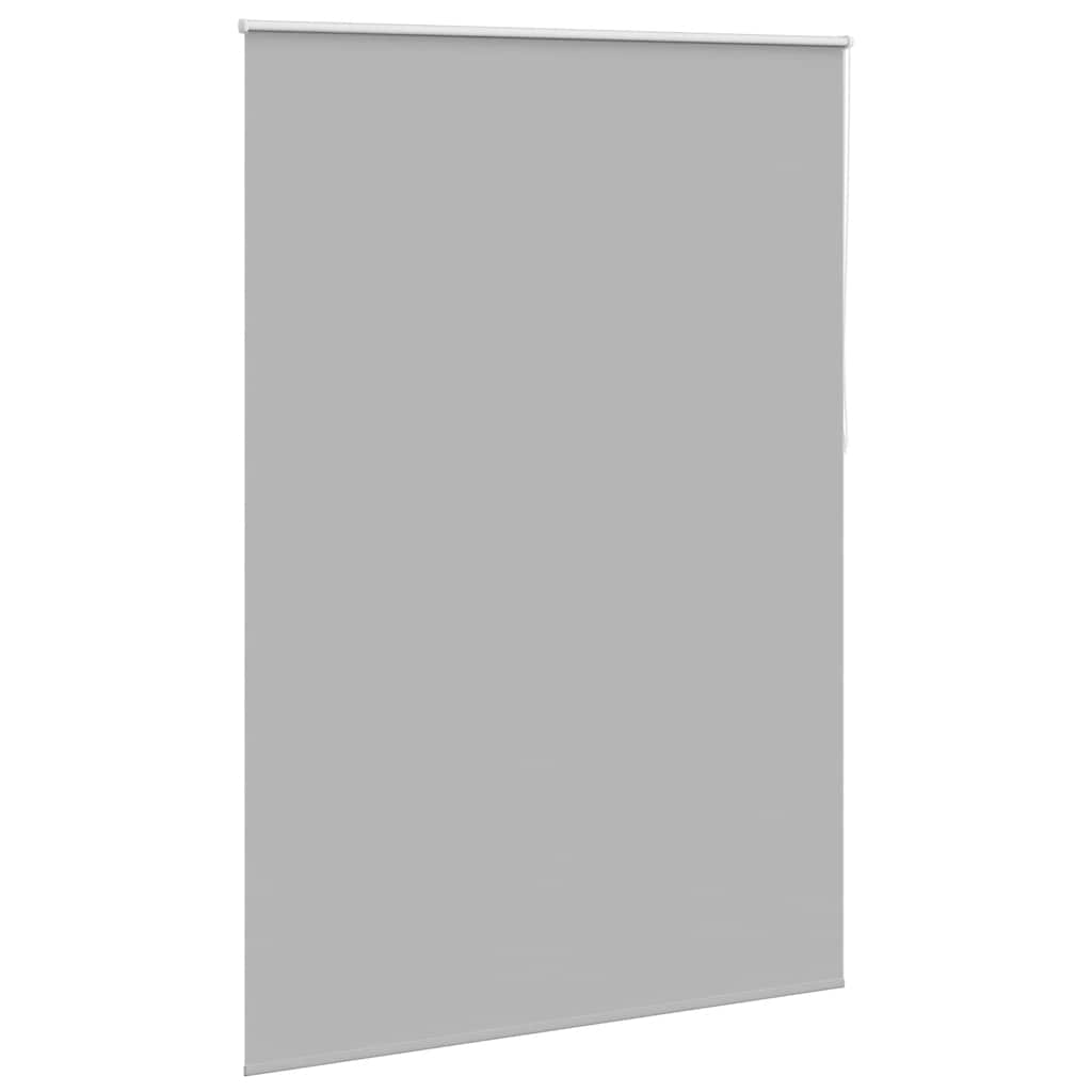 Cortina de rolo blackout, 144,4 x 230 cm, largura do tecido 140 cm, cinza