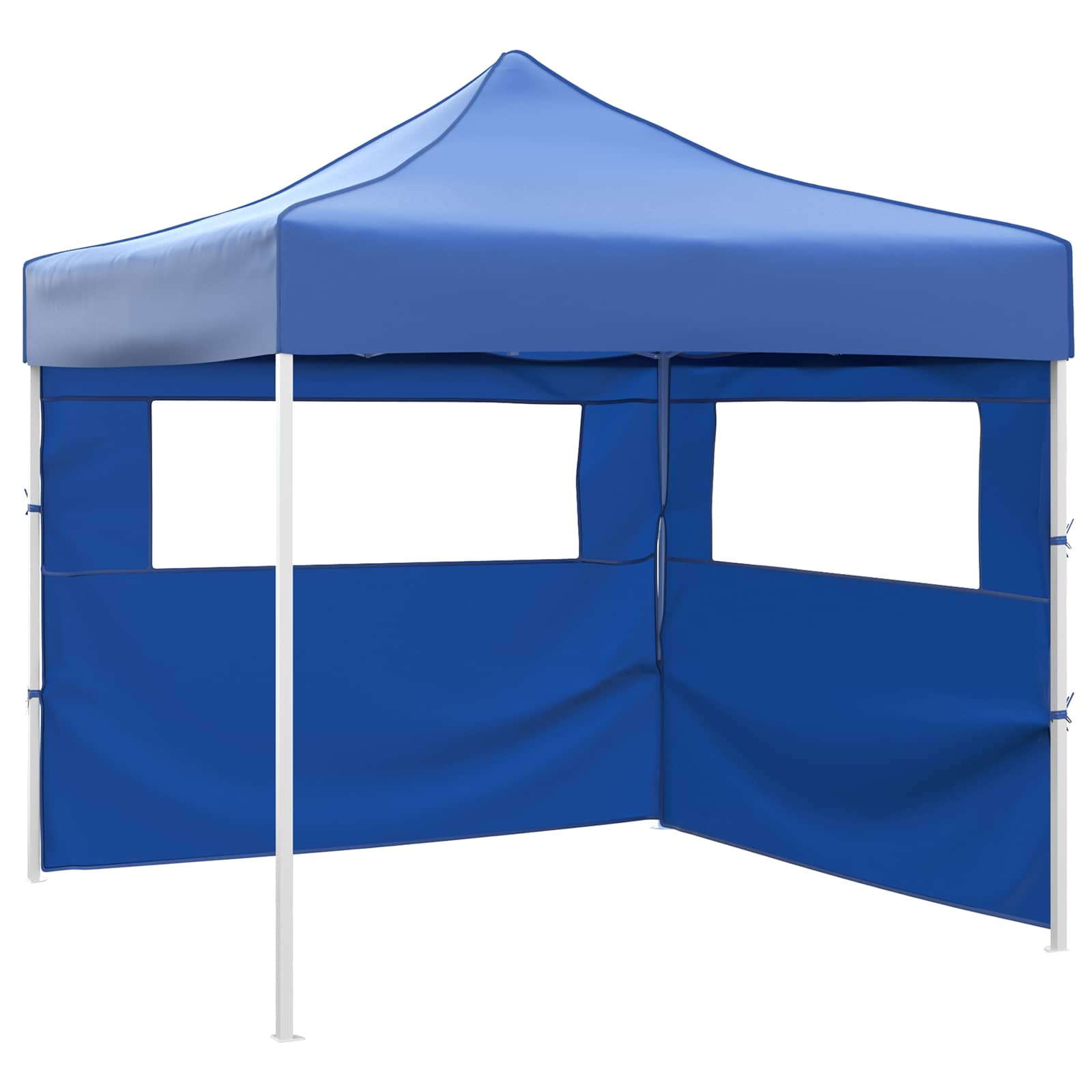 Tenda de festa azul 291 x 291 x 315 cm tecido oxford