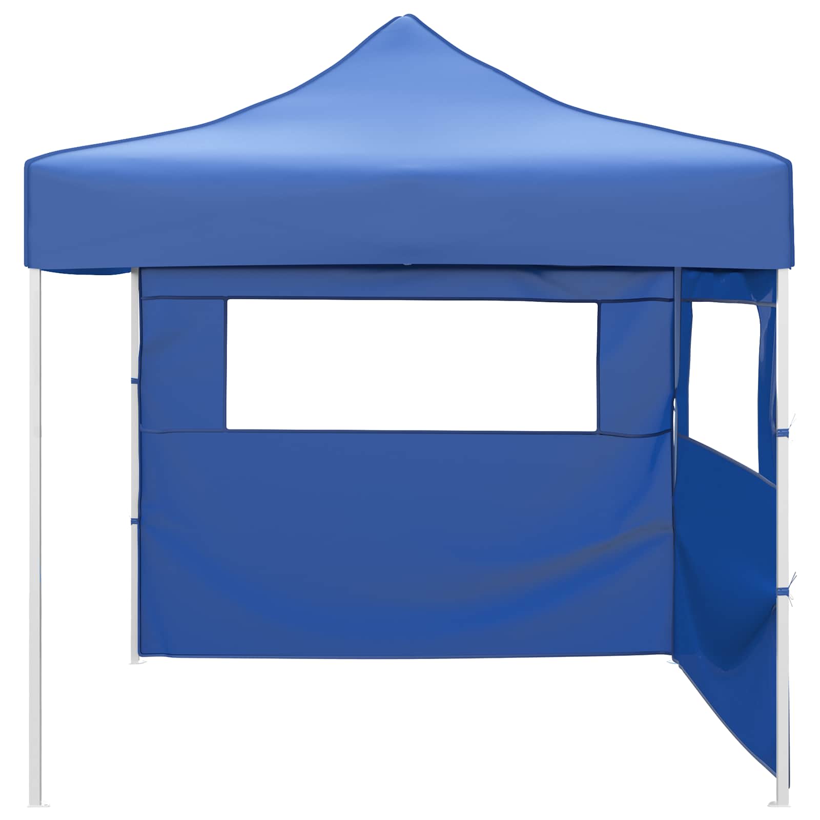 Tenda de festa azul 291 x 291 x 315 cm tecido oxford