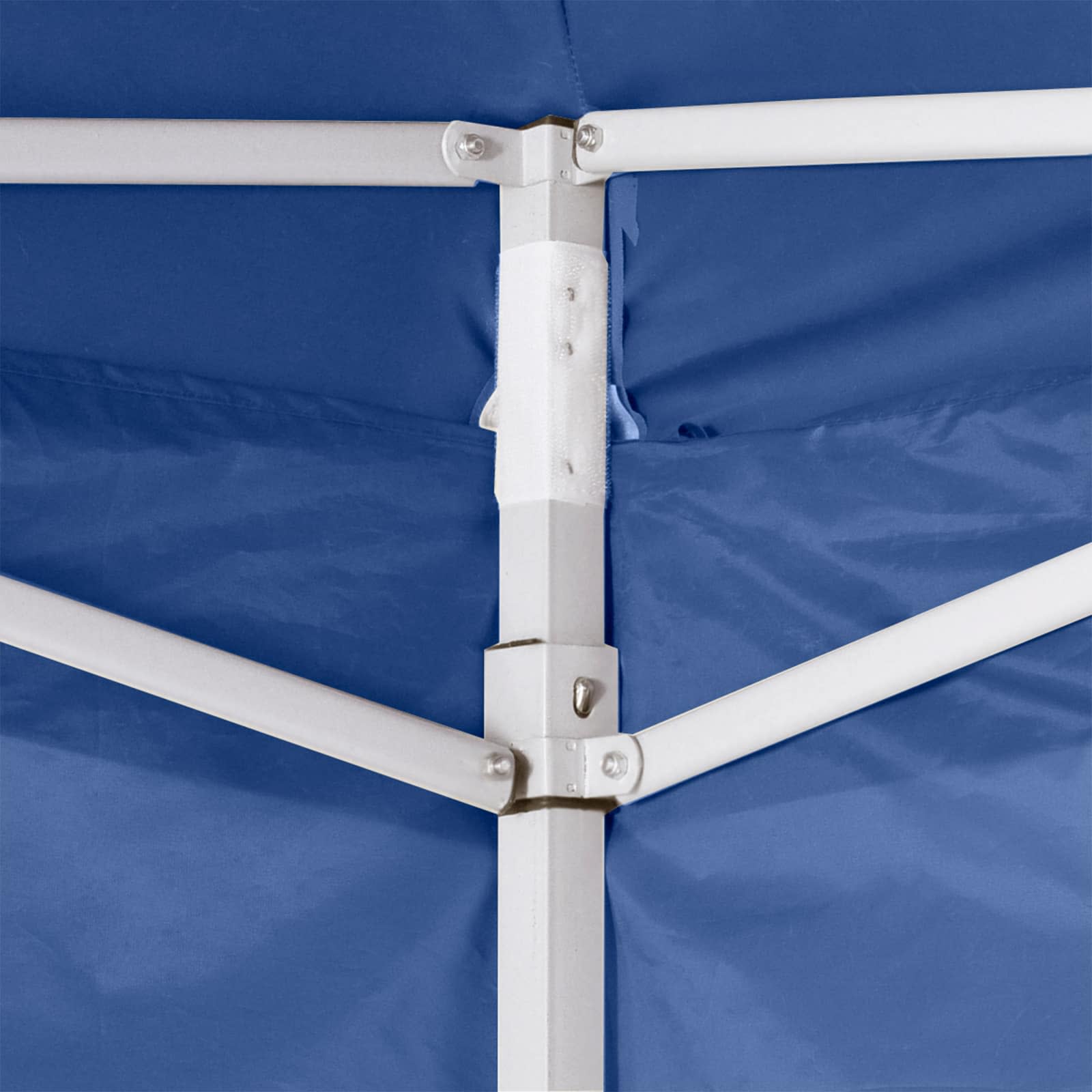 Tenda de festa azul 291 x 291 x 315 cm tecido oxford