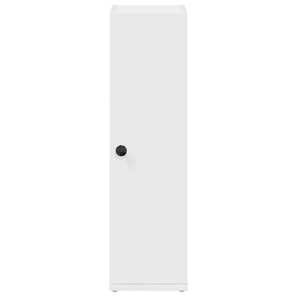 Móvel p/ casa de banho c/ suporte de rolos 20,5x22x72 cm branco