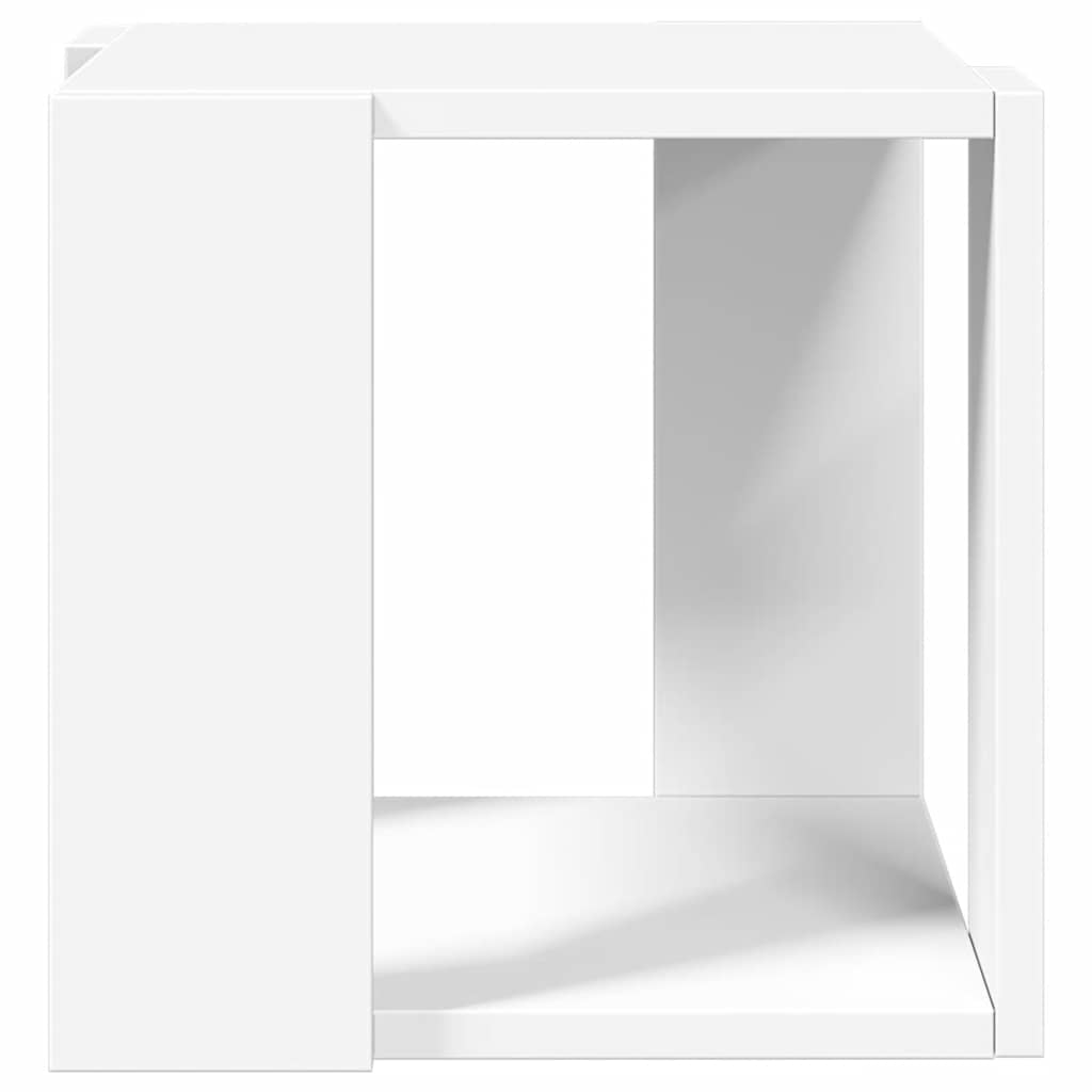 Mesa de centro 32x32x30 cm derivados de madeira branco