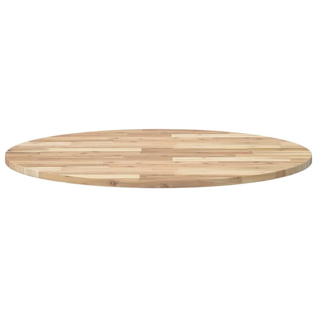 Tampo de mesa redondo ø90x2 cm madeira de acácia maciça