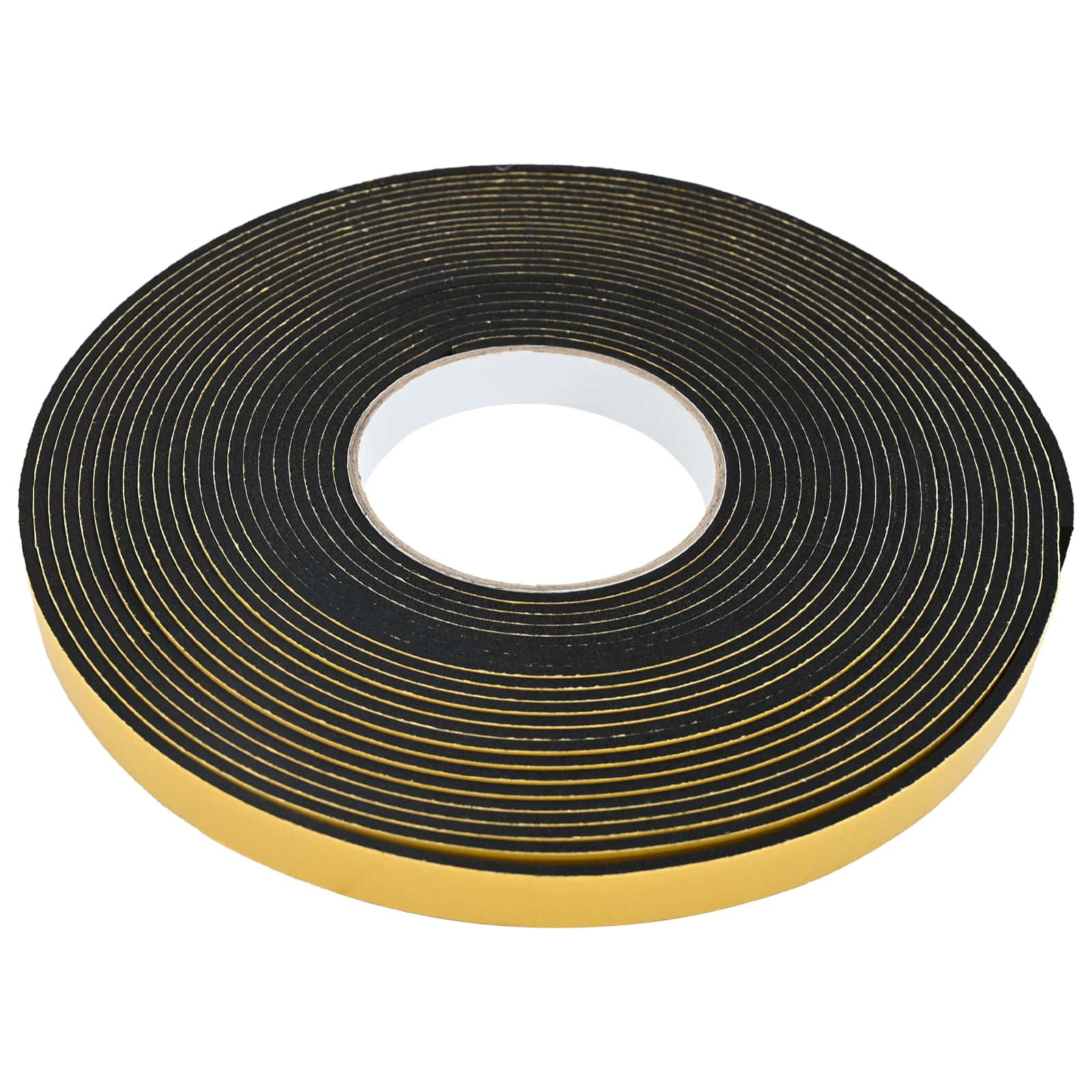Fita de espuma autoadesiva 10 unid. preto 20mm x 10m espuma cr