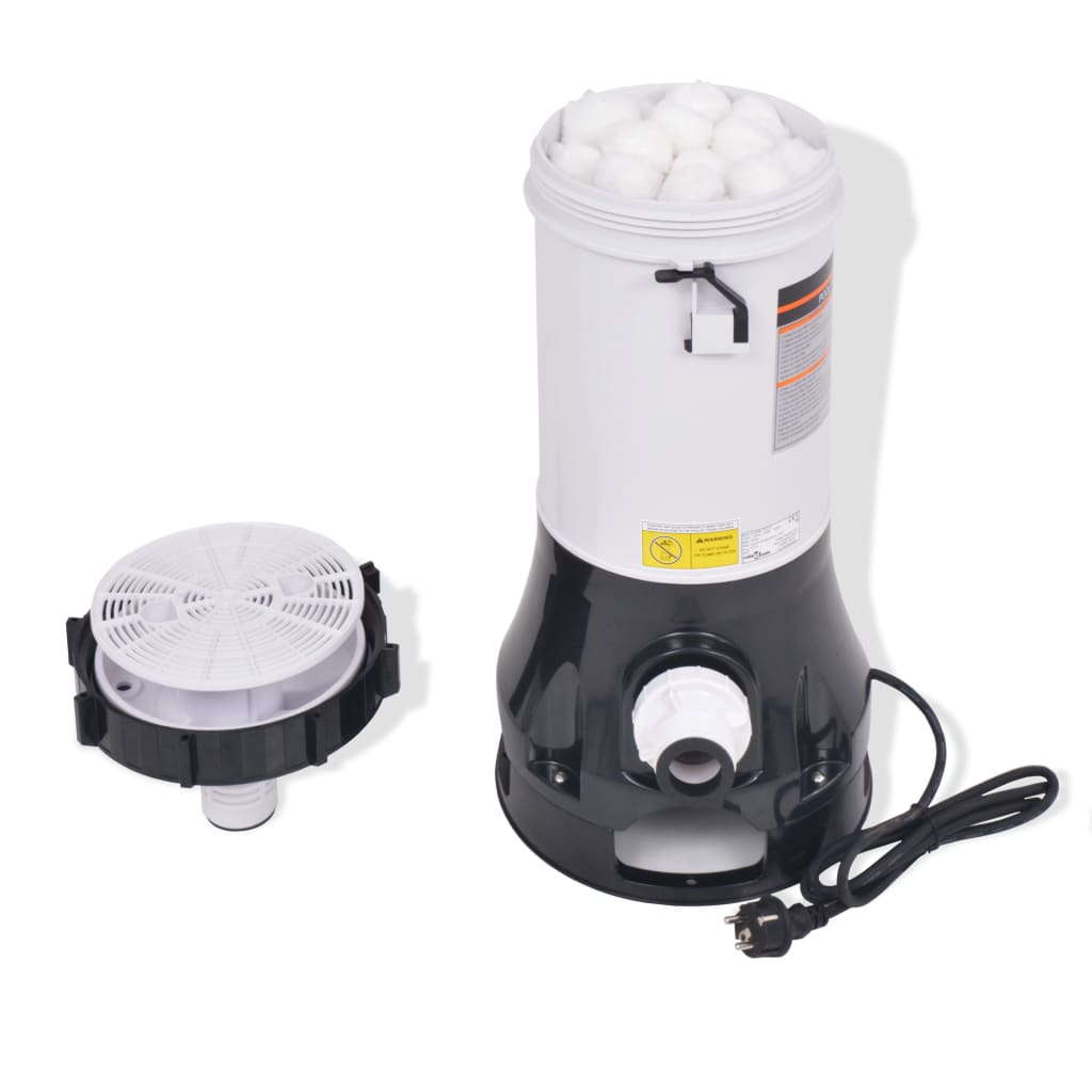 Bomba filtragem piscina p/ piscinas 185 w 4,4m³/h