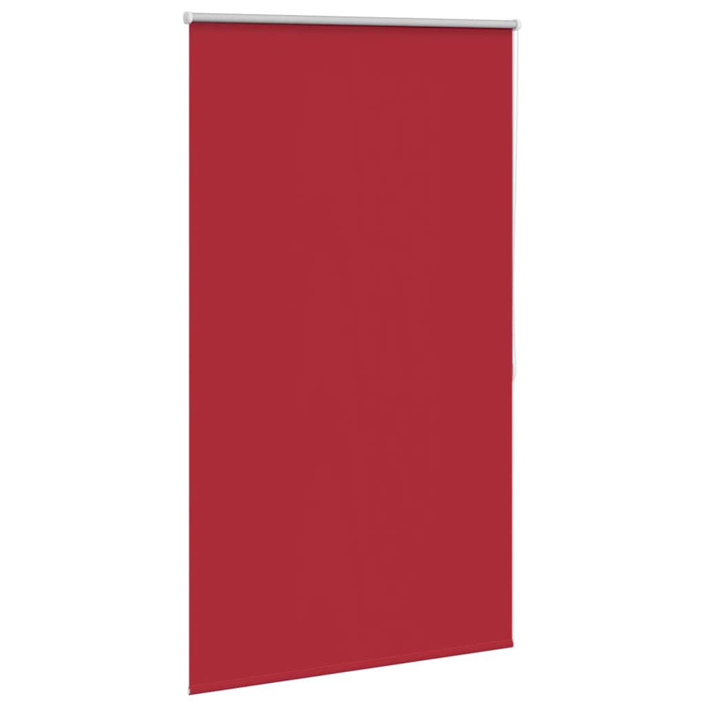 Cortina de rolo blackout, 104,4 x 175 cm, largura do tecido 100 cm, vermelha