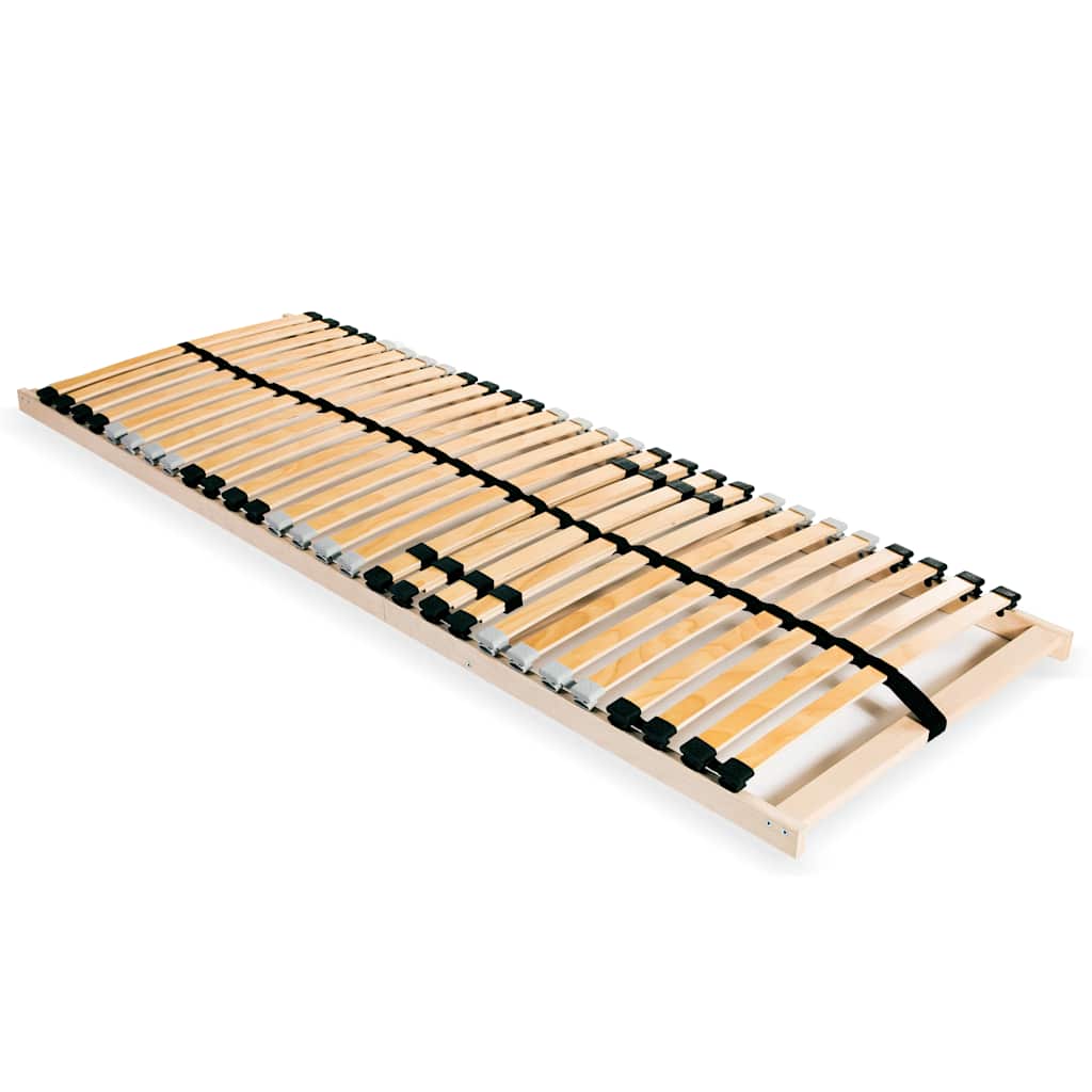 Estrado de ripas com 28 ripas 7 zonas 90x200 cm