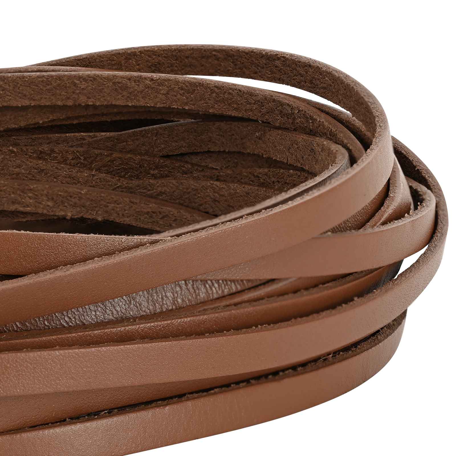 Pulseira de couro castanho 1000 x 0,8 cm couro