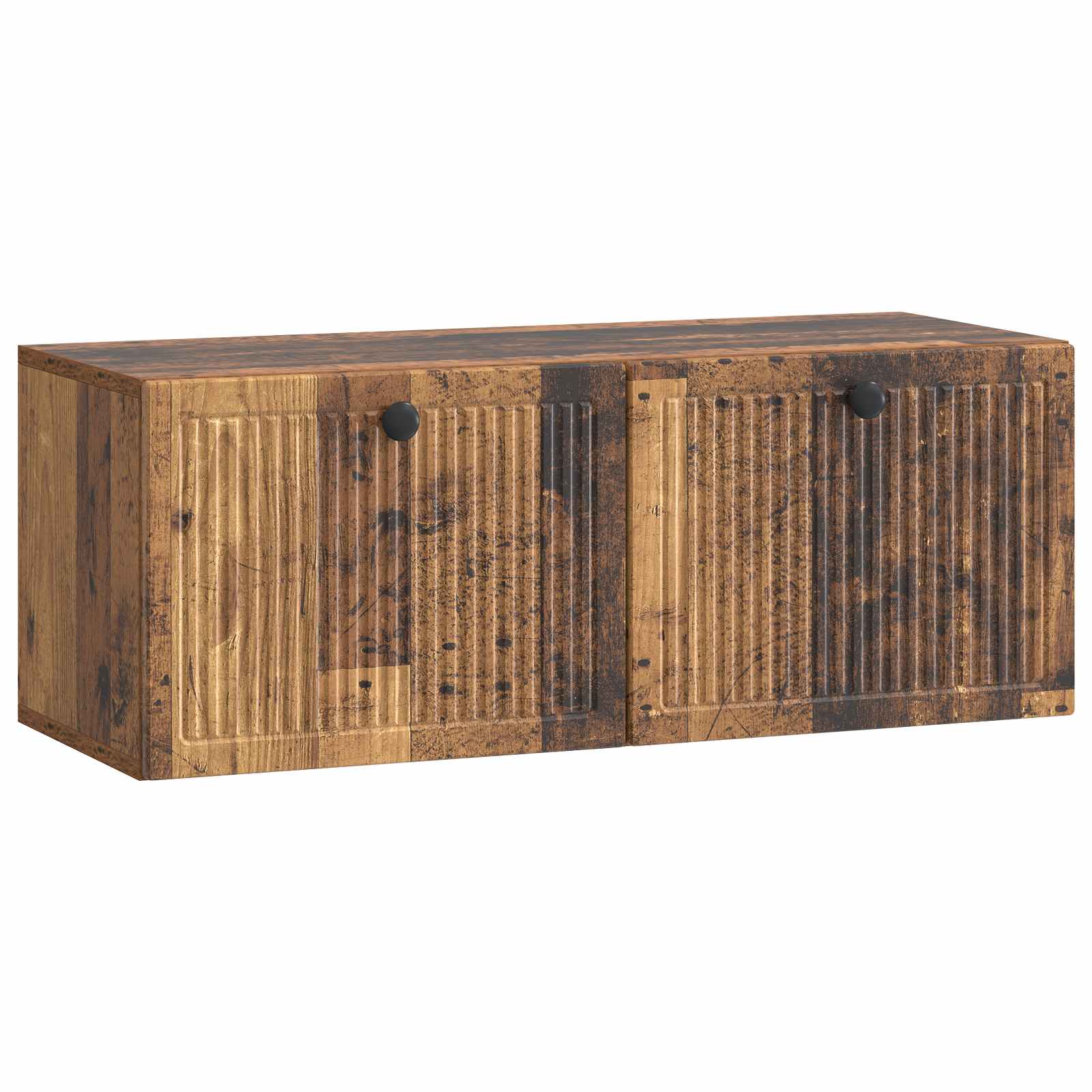 Gabinete de TV de parede madeira antiga 78,5 x 31 x 30 cm