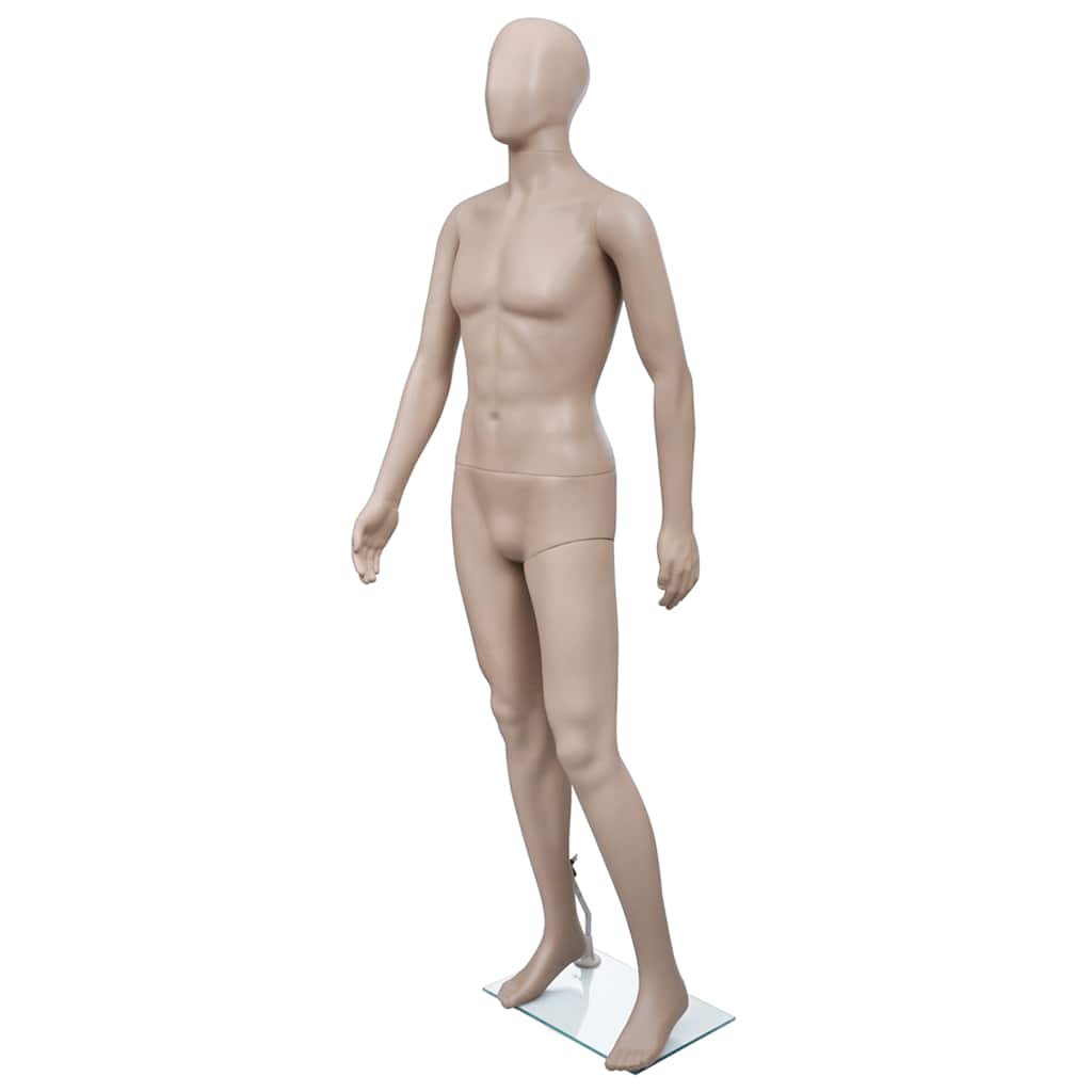 Manequim homem com cabeça redonda