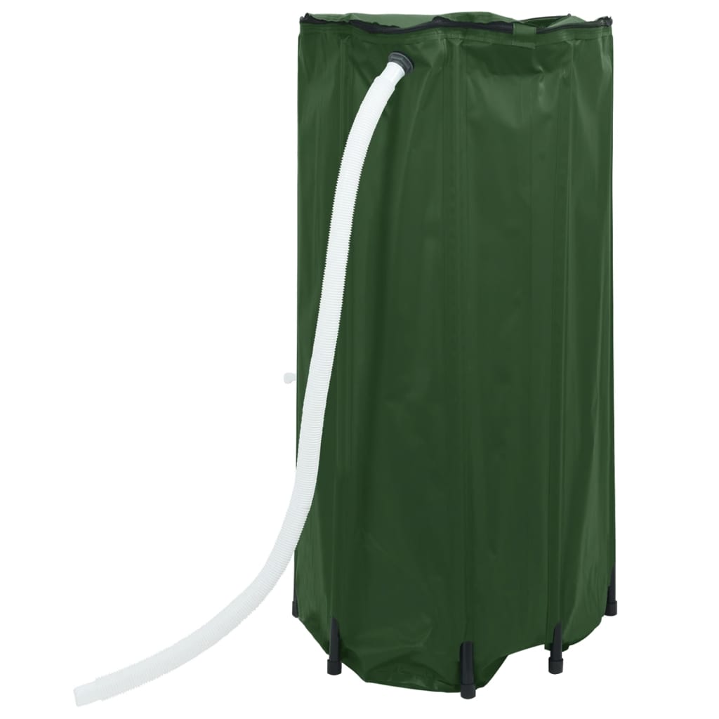 Depósito de água dobrável com torneira 100 l PVC