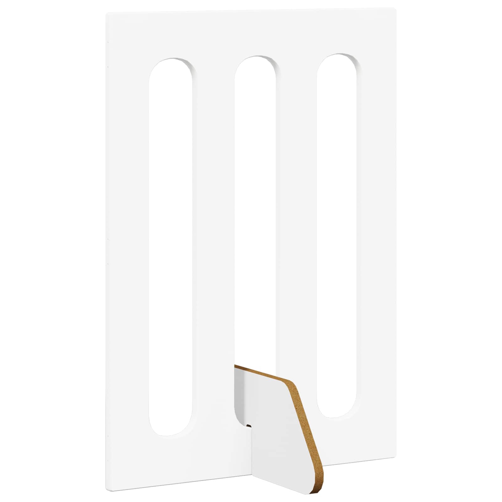 Cerca dobrável para pets 4 unid. branco 201 x 38 x 70 cm