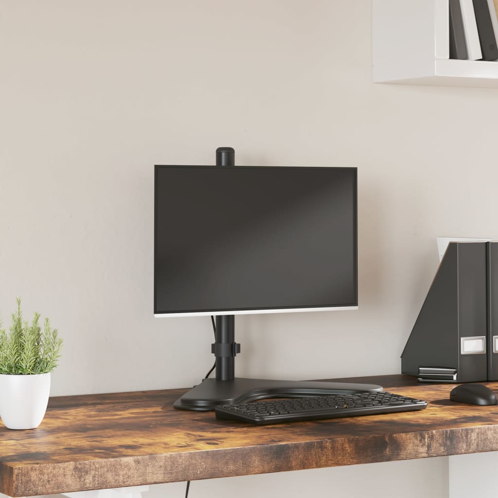 Suporte para monitor vesa 75/100 mm aço preto