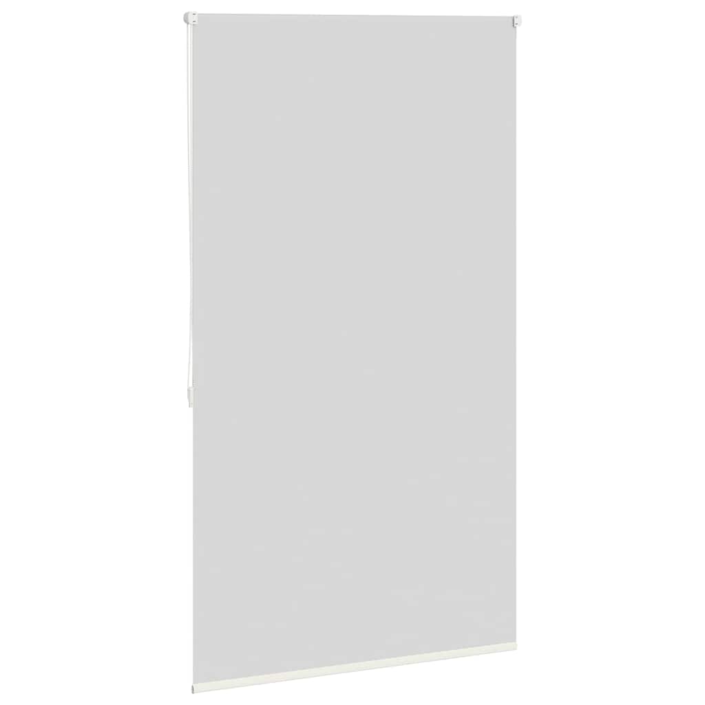 Cortina de rolo blackout, 104,4 x 175 cm, largura do tecido 100 cm, branco-creme