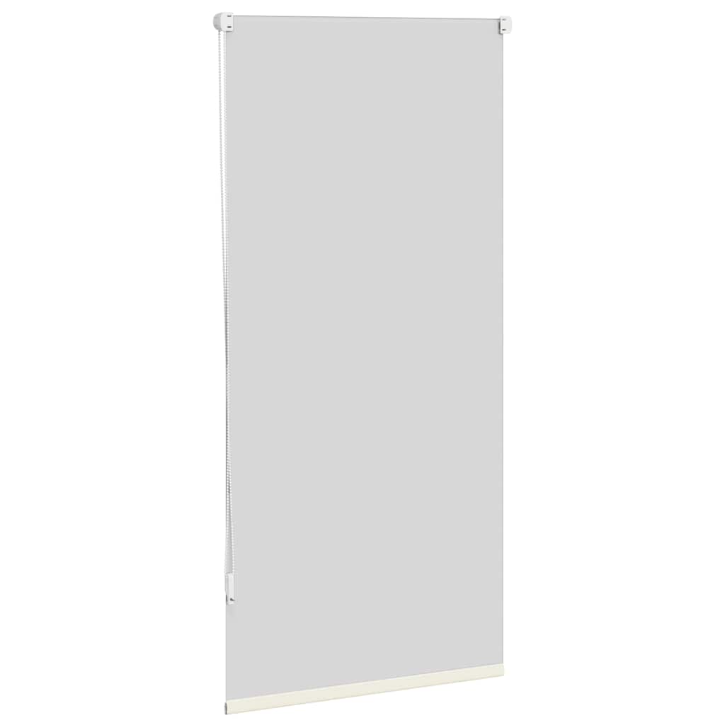Cortina de rolo blackout, 64,4 x 120 cm, largura do tecido 60 cm, branco-creme
