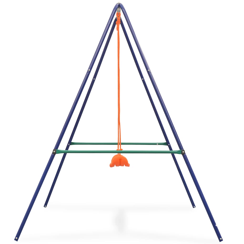 Baloiço independente e baloiço p/ bebés 2-em-1 laranja