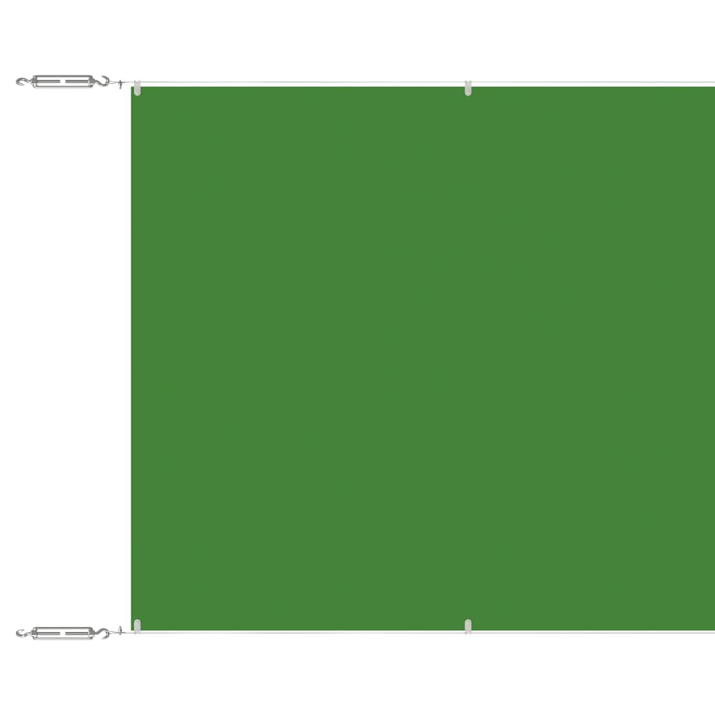 Toldo vertical 60x800 cm tecido oxford verde-claro