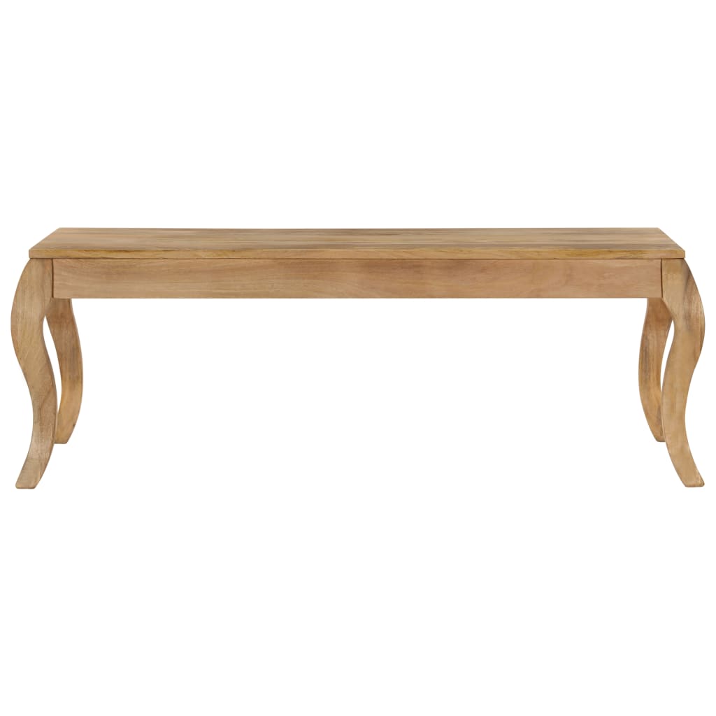 Mesa de centro 116x66x41 cm madeira de mangueira maciça