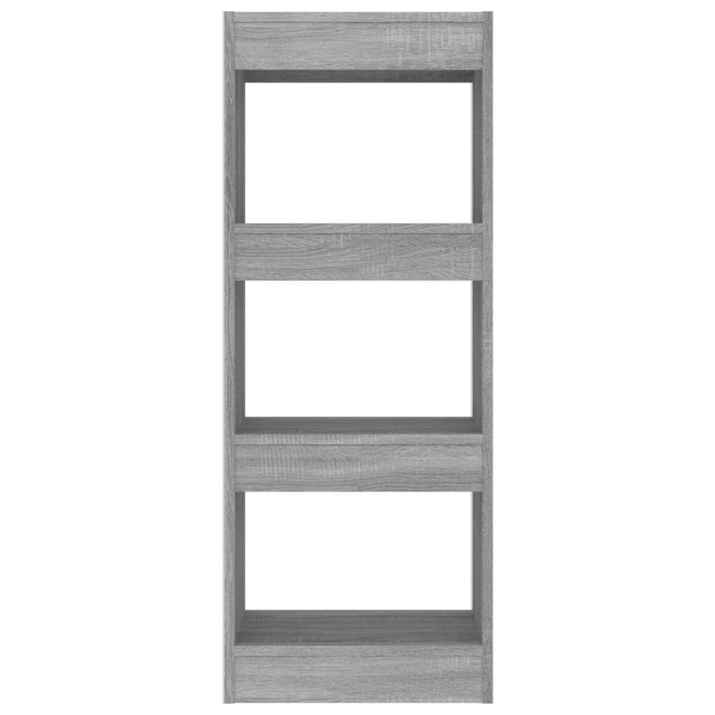 Estante/divisória 40x30x103 cm contraplacado cor sonoma cinza