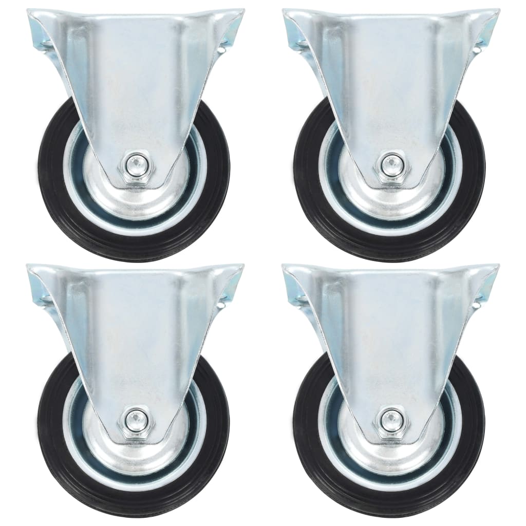 Rodas fixas 4 pcs 75 mm