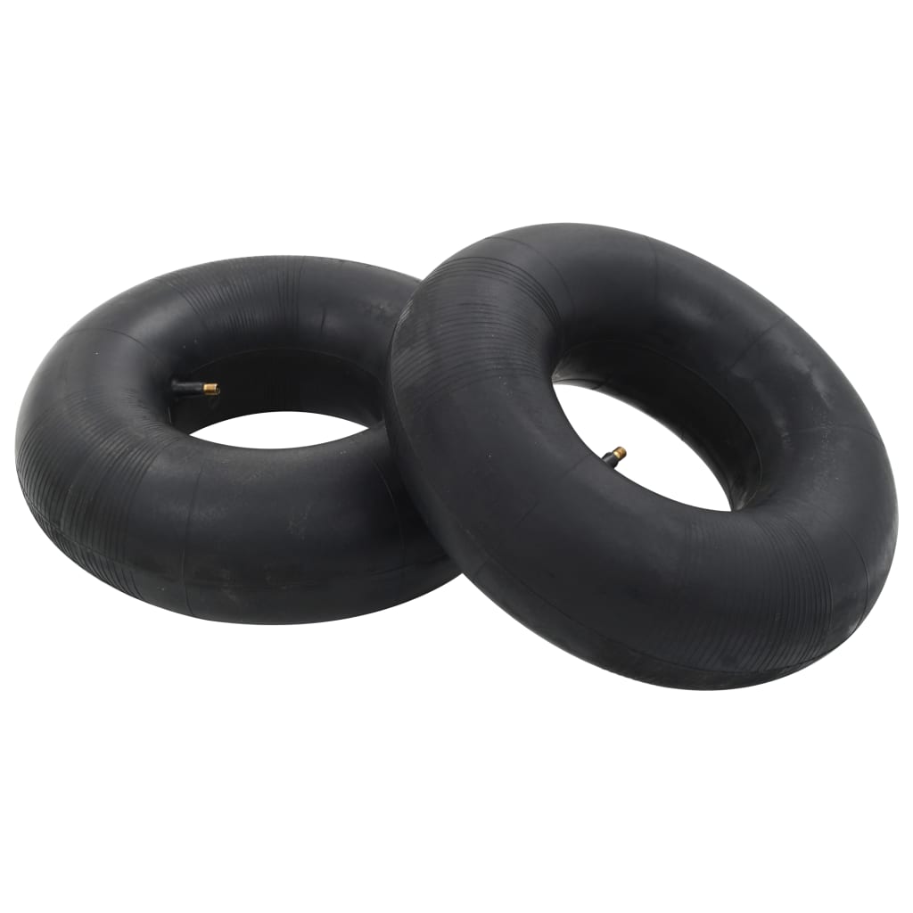 Câmaras-de-ar para carrinho de mão 2 pcs 15x6.00-6 borracha