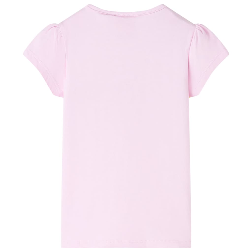 T-shirt de criança rosa-claro 116